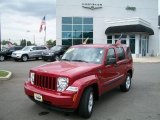 Inferno Red Crystal Pearl Jeep Liberty in 2009