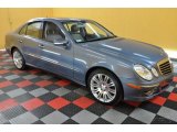 2007 Platinum Blue Metallic Mercedes-Benz E 350 4Matic Sedan #35899904