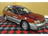 2002 Regatta Red Pearl Subaru Outback Wagon #35899924