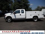 2011 Oxford White Ford F350 Super Duty XL SuperCab 4x4 Chassis Commercial #35899464