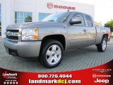 2008 Graystone Metallic Chevrolet Silverado 1500 LT Extended Cab #35899718