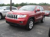2011 Inferno Red Crystal Pearl Jeep Grand Cherokee Laredo X Package 4x4 #35975164
