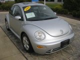 2003 Reflex Silver Metallic Volkswagen New Beetle GLS Coupe #35975204
