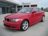 2011 Crimson Red BMW 1 Series 128i Coupe #35999210