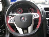 2009 Pontiac G8 GXP Onyx/Red Interior