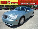 2009 Clearwater Blue Pearl Chrysler Sebring Touring Convertible #35999502