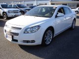 2009 Summit White Chevrolet Malibu LTZ Sedan #3572776