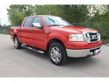 2007 Bright Red Ford F150 XLT SuperCrew #35998809