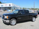2008 Onyx Black GMC Sierra 1500 SLE Extended Cab 4x4 #35999294