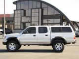 2003 Lunar Mist Silver Metallic Toyota Tacoma V6 Double Cab 4x4 #35999315