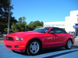 2010 Torch Red Ford Mustang V6 Premium Convertible #35998862