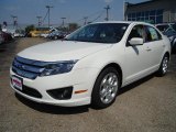 2011 White Suede Ford Fusion SE #35998877