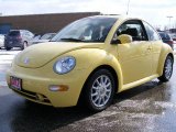 2005 Sunflower Yellow Volkswagen New Beetle GLS Coupe #3595493