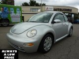 2001 Silver Arrow Metallic Volkswagen New Beetle GLS Coupe #36062746