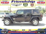 2007 Black Jeep Wrangler Unlimited Sahara 4x4 #36063313