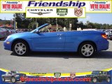 2008 Marathon Blue Pearl Chrysler Sebring Limited Convertible #36063321