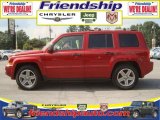 2007 Inferno Red Crystal Pearl Jeep Patriot Limited 4x4 #36063332