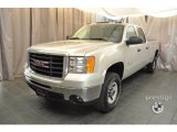 2008 Silver Birch Metallic GMC Sierra 3500HD SLE Crew Cab 4x4 #36062876