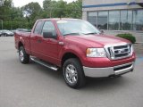 2008 Bright Red Ford F150 XLT SuperCab 4x4 #36063965