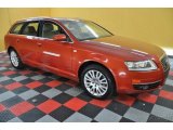 Canyon Red Pearl Audi A6 in 2006