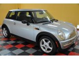 2004 Pure Silver Metallic Mini Cooper Hardtop #36064181