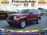 2011 Deep Cherry Red Crystal Pearl Jeep Liberty Sport 4x4 #36063120