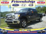 2011 Tuxedo Black Metallic Ford F250 Super Duty Lariat Crew Cab 4x4 #36063133