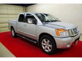 2008 Radiant Silver Nissan Titan LE Crew Cab #36063601