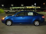 2011 Blue Flame Metallic Ford Focus S Sedan #36063157