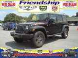 2010 Black Jeep Wrangler Unlimited Mountain Edition 4x4 #36063186