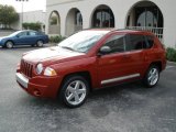 2007 Inferno Red Crystal Pearlcoat Jeep Compass Limited #3575630