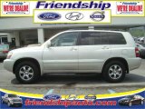 2004 Millenium Silver Metallic Toyota Highlander V6 4WD #36063266