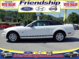 2009 Performance White Ford Mustang V6 Premium Convertible #36063282
