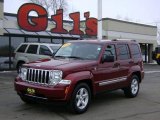 2008 Red Rock Crystal Pearl Jeep Liberty Limited 4x4 #3571902