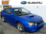 2005 WR Blue Pearl Subaru Impreza WRX Sedan #3570465