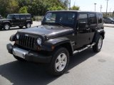 2008 Black Jeep Wrangler Unlimited Sahara 4x4 #36064681
