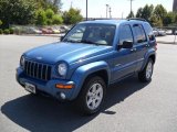 2003 Atlantic Blue Pearl Jeep Liberty Limited 4x4 #36064683