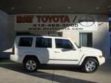 2008 Stone White Jeep Commander Limited 4x4 #36193050