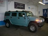 2007 Glacier Blue Metallic Hummer H2 SUV #36193395