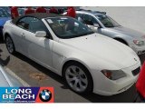 2007 Alpine White BMW 6 Series 650i Convertible #36193423