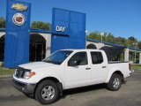 2005 Avalanche White Nissan Frontier SE Crew Cab 4x4 #36193127