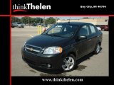 2009 Black Granite Metallic Chevrolet Aveo LT Sedan #36064790