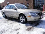 2001 Sunlit Sand Metallic Nissan Maxima GLE #3587603