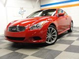 2008 Vibrant Red Infiniti G 37 S Sport Coupe #36193330
