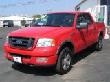 2004 Bright Red Ford F150 FX4 SuperCrew 4x4 #36194157