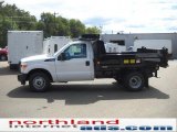 2011 Oxford White Ford F350 Super Duty XL Regular Cab Chassis Dump Truck #36192997