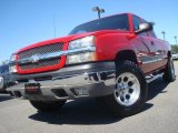 2003 Victory Red Chevrolet Silverado 1500 LS Extended Cab 4x4 #36294749