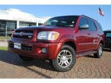 2007 Salsa Red Pearl Toyota Sequoia Limited #36294942