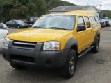 2002 Solar Yellow Nissan Frontier XE Crew Cab 4x4 #36294998