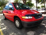 1998 Flame Red Plymouth Voyager  #36332734